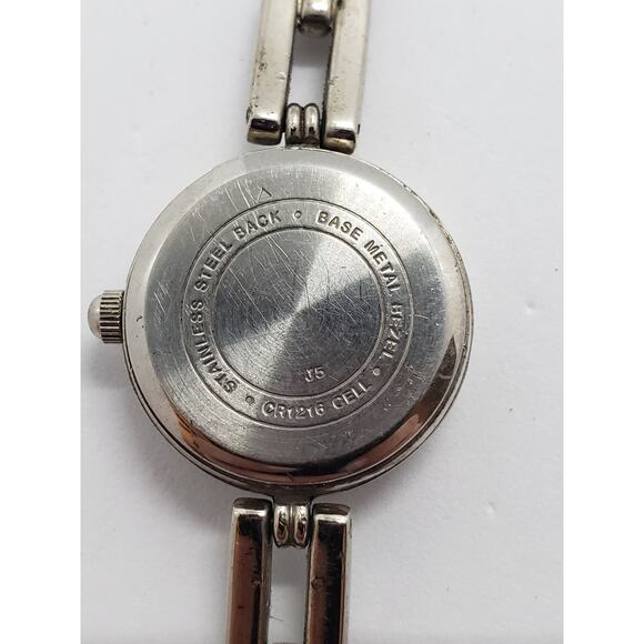 Women\'s Timex. Small black face. Bracelet style band. main image 4